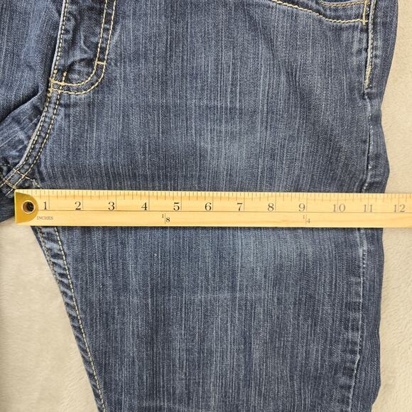 Timberland Pro FR Flame Resistant Bootcut Jeans Mens 34x32 Blue Denim Grunge - Picture 14 of 14